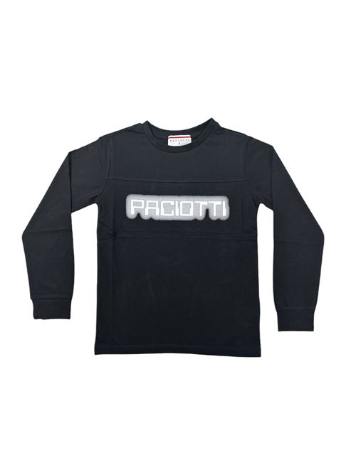 T-shirt nera CESARE PACIOTTI | TSP5301JNERO